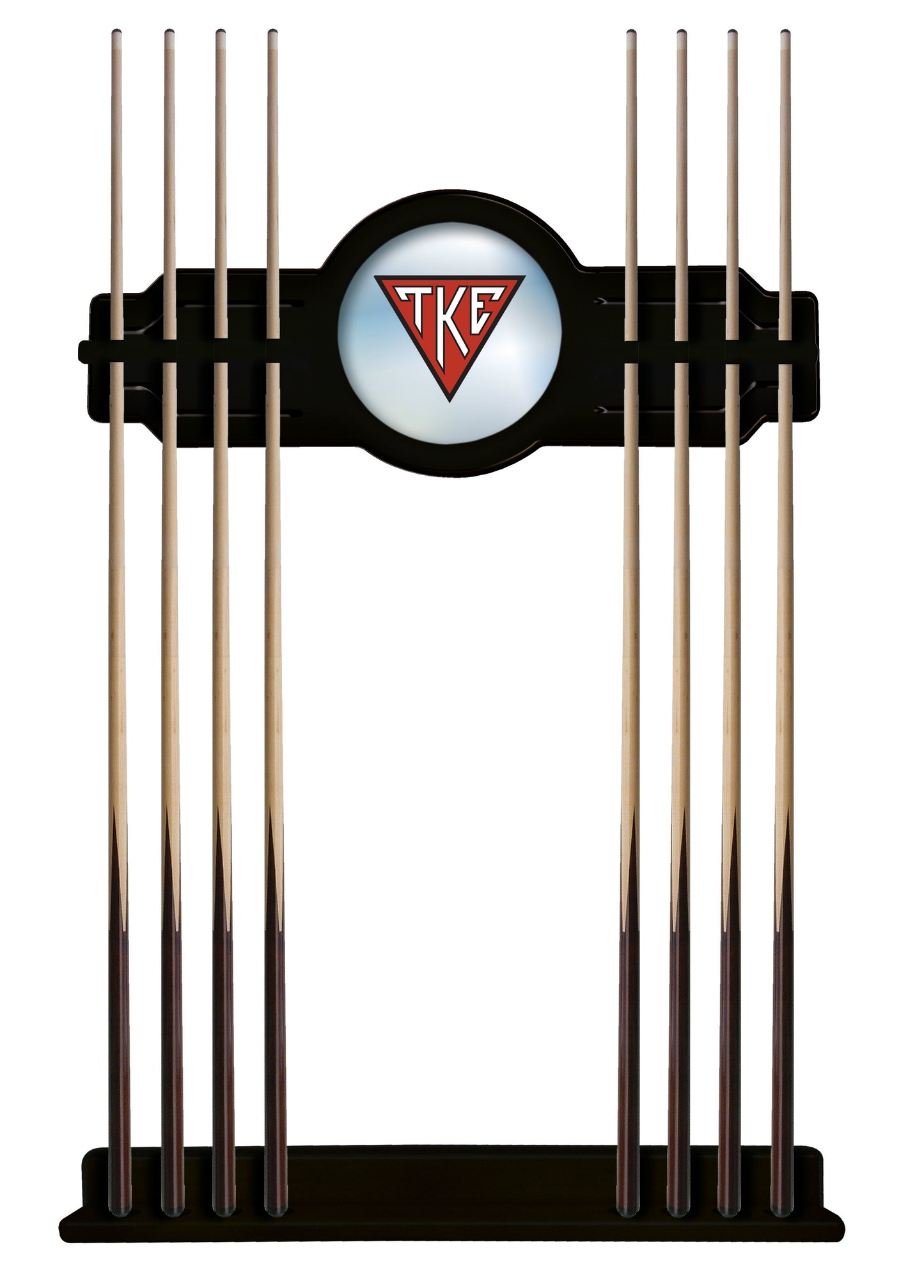 Officially Licensed TKE Pool Cue Rack