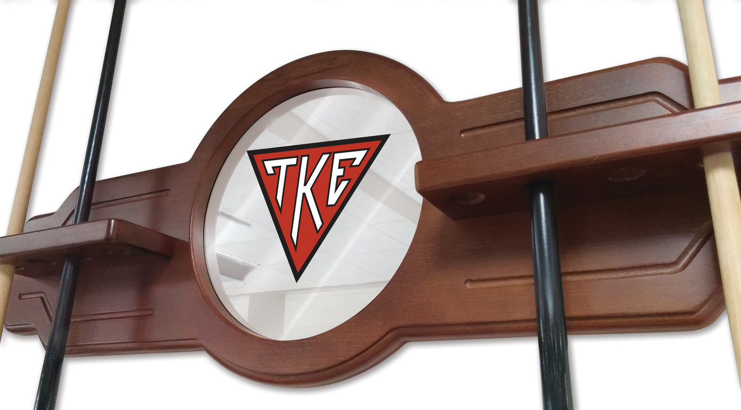 Officially Licensed TKE Pool Cue Rack