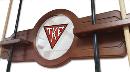 Officially Licensed TKE Pool Cue Rack