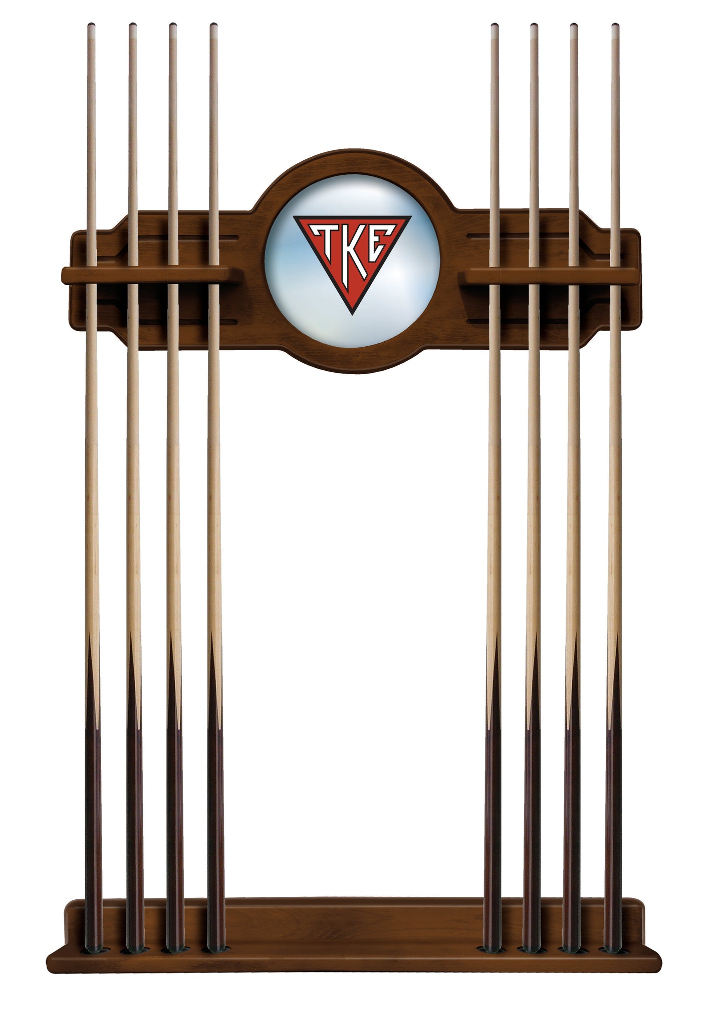 Officially Licensed TKE Pool Cue Rack