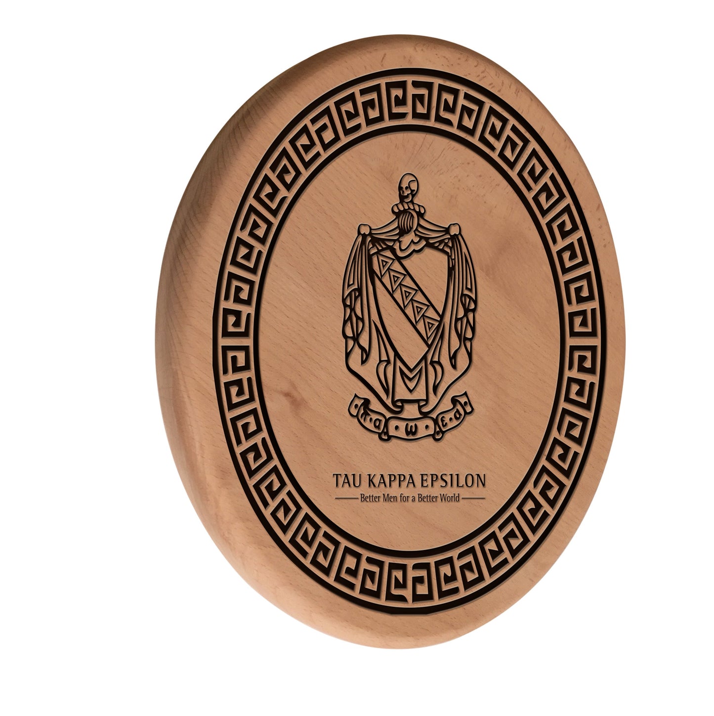 Officially Licensed TKE Laser Engraved Wood Sign