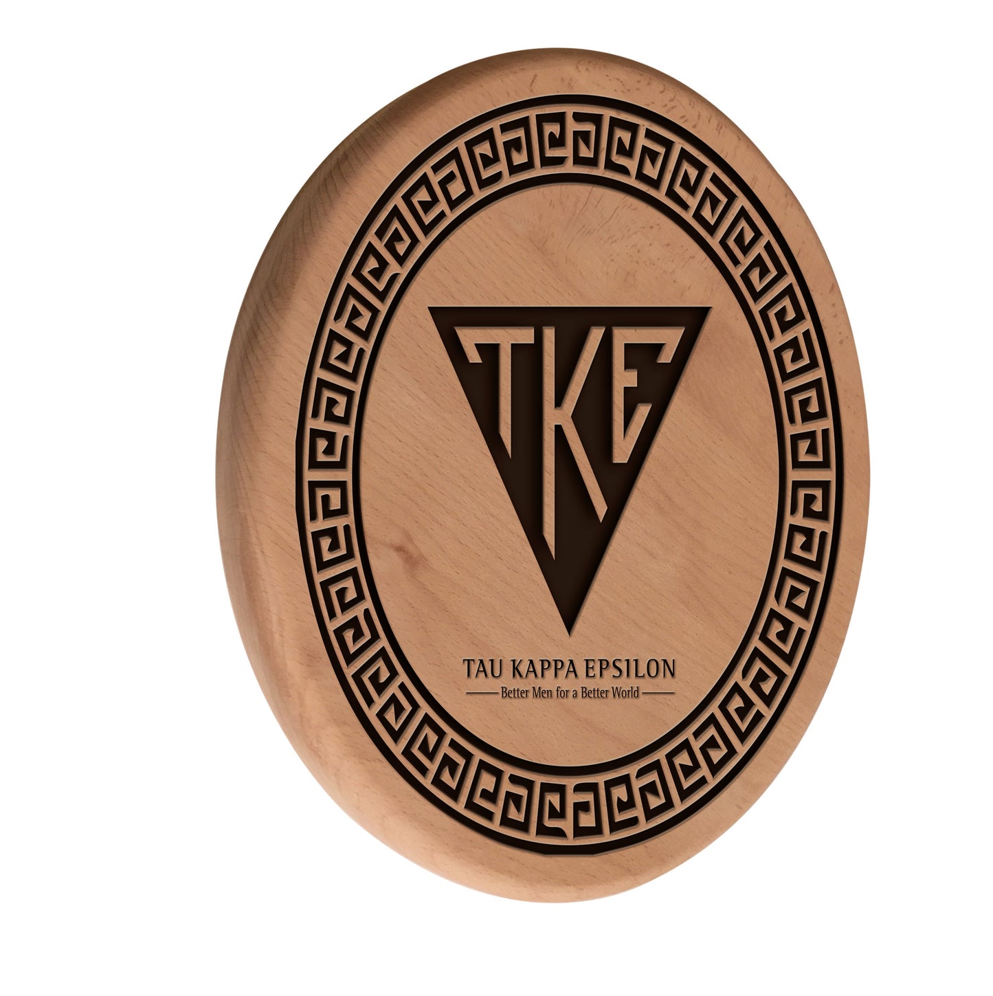 Officially Licensed TKE Laser Engraved Wood Sign